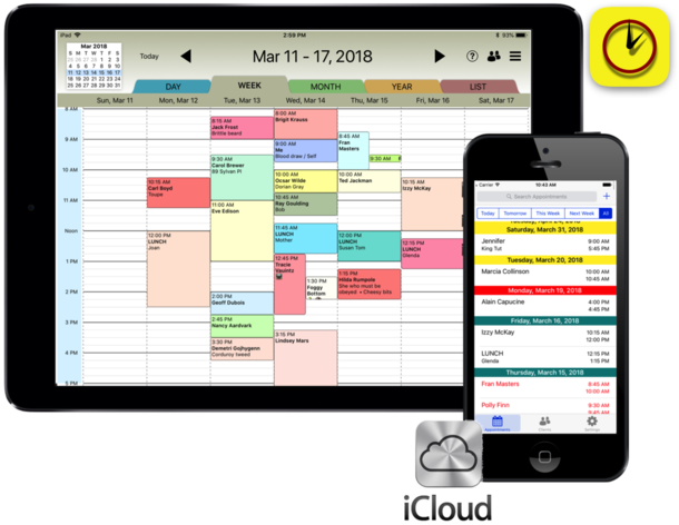 Rendezvous running on iPad and iPhone